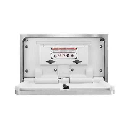 Safe Hands Heavy Duty Horizontal Baby Changing Unit Stainless Steel