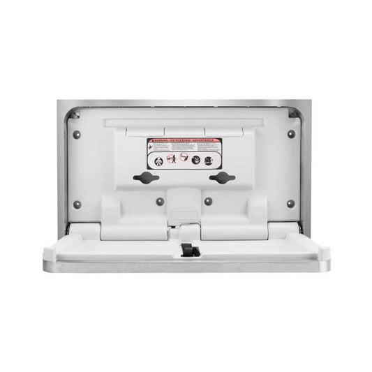 Safe Hands Heavy Duty Horizontal Baby Changing Unit Stainless Steel