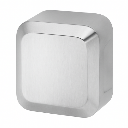 AirDex Cube Hand Dryer Brushed Satin