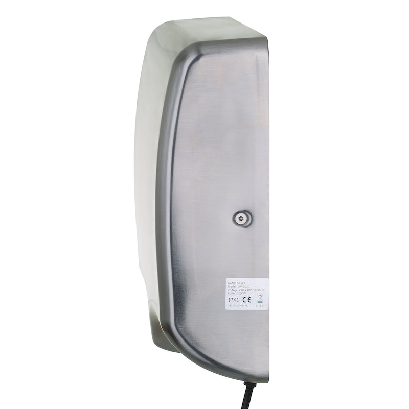 AirDex Slim Force Hand Dryer Brushed Satin